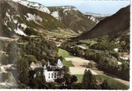 CPSM THORENS GLIERES (Haute Savoie) - Vue Aérienne : Château De Sâles - Thorens-Glières