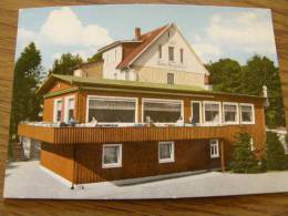 Goslar - Hahnenklee-Bockswiese Im Oberharz  -  3393 - Cafe Pension Hagedorn    D103284 - Goslar