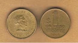 URUGUAY -  1   Peso 1994  KM103 - Uruguay