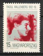 HUNGARY - 1992. Raoul Wallenberg, Swedish Diplomat - 80th Birth Anniversary MNH! Mi 4206 - Nuovi