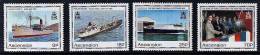 C5016 ASCENSION 1990, SG 531-4 Maiden Voyage Of RMS St Helena  MNH - Ascension (Ile De L')