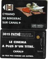 Cinécarte PATHE - " CYRANO " Canal + - SC5 Ab - NEUVE ? - Movie Cards