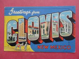 Clovis NM   Linen Greetings 1956 Cancel S   Ref - 894 - Other & Unclassified