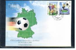 Serbien Und Montenegro 2006  Fussball Weltmeisterschaft / Football World Championship FDC - 2006 – Duitsland