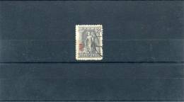 1916-Greece- "E T" Overprint Issue- 20l. Stamp (Grey Violet) UsH - Usati