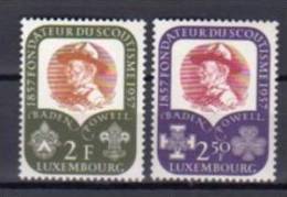 LUXEMBOURG      Neuf **     Y. Et T.   N° 526 / 527     Cote: 4,50 Euros - Unused Stamps