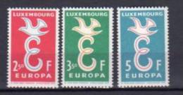 LUXEMBOURG      Neuf **     Y. Et T.   N°  548 / 550     Cote: 2,50 Euros - Unused Stamps