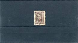 1916-Greece- "E T" Overprint Issue- 50l. Stamp (C Period) Used - Usati
