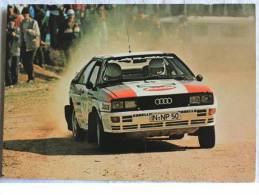 Automobile - CPM : Voiture Rallye - Audi SNU - Cinotto - Radaelli - Rallyes