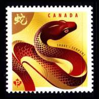 Canada (Scott No.2599 - Année Du Serpent / Year Of The Snake) (**) - Neufs