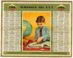 CALENDRIER GF 1960 - Le Petit Philateliste - Imprimerie Oberthur - Grand Format : 1941-60
