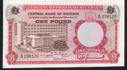 NIGERIA   P8   1   POUND   1967    UNC. - Nigeria