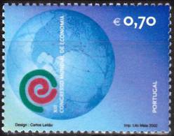 PORTUGAL - 2002,  XIII Congresso Mundial De Economia.  € 0,70  ** MNH  MUNDIFIL  Nº 2905 - Nuevos