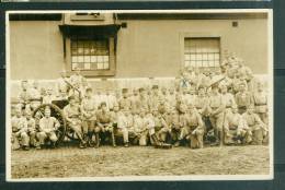 Cpa Photo - Trombinoscope Non Daté , Regiment D'artillerie N°4 SUR LES Képis ?  - Uo120 - Barracks