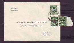 TIMBRE. LETTRE. PHENIX. AVION.PA. FRANCE. EGYPTE. IMPRIME. JOURNAL. - Storia Postale