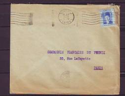 TIMBRE. LETTRE. PHENIX. AVION.PA. FRANCE. EGYPTE. LE CAIRE. CAIRO - Cartas & Documentos