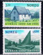 N Norwegen 1995 Mi 1181-82 Mnh - Unused Stamps