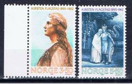 N Norwegen 1995 Mi 1183-84 Mnh - Neufs