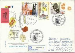 100 Years Of The Institute Of Pharmacognosy, Zagreb, 23.3.1996., Croatia, Letter - Pharmazie