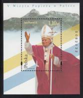 Poland MNH Scott #3341 Souvenir Sheet 1.10z Pope John Paul II - Ungebraucht