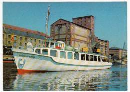 GERMANY - Karlsruhe, Rheinhafen Mit MS Frierich Topper, Boat - Karlsruhe