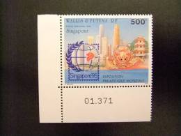 WALLIS ET FUTUNA WALLIS Y FUTUNA 1995  EXPO FILATELICA SINGAPORE Yvert & Tellier Nº  PA 188 ** MNH - Nuovi