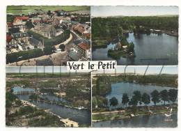 Vert-le-petit (91) : 4 Vues Aériennes Dont Quartier D L'église En 1952 (animé). - Vert-le-Petit