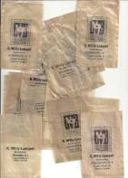 LOT DE 15 ANCIENNES PETITES ENVELOPPES " K. WILLY LAMPEL DRESDEN " . - Clear Sleeves
