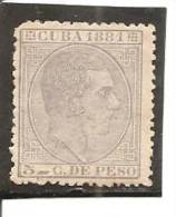 Cuba - Edifil 65 (MH/*) (esquina Defectuosa) - Cuba (1874-1898)