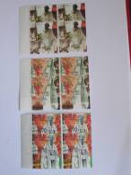 ISRAEL1997 ETHNIC COSTUMES MINT TAB PLATE BLOCK - Unused Stamps (with Tabs)