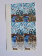 ISRAEL1997 ILLEGAL IMMIGRATIONEXODUS 1934-1948 MINT TAB PLATE BLOCK - Nuevos (con Tab)