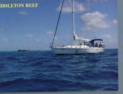 (456) Middleton Reef With Yacht - Sonstige & Ohne Zuordnung