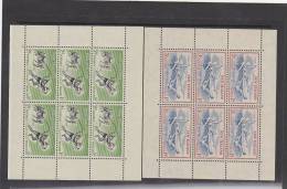 New Zealand 1957 Health MS Watermark Upright  MNH - Hojas Bloque