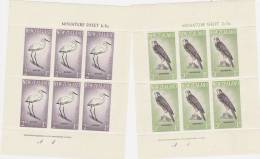 New Zealand 1961 Health Birds MS MNH - Hojas Bloque