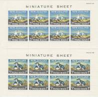 New Zealand 1964 Health Birds MS MNH - Blocks & Sheetlets