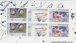 New Zealand 1986 Health MS MNH - Blokken & Velletjes