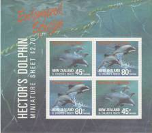 New Zealand 1991 Health MS MNH - Blocchi & Foglietti
