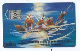 Telecarte Polynesie Francaise PF 12 Soleil Levant - Französisch-Polynesien