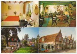 EDAM Hotel-Garni De FORTUNA Double-Publicity-Card 15 X 21,5 Cm Folded 15 X 10,5 Cm 1982 - Edam