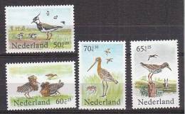 Q9820 - NEDERLAND PAYS BAS Yv N°1216/19 ** Oiseaux - Neufs