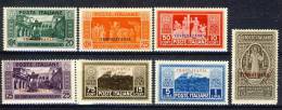 Tripolitania 1929 SS 15 Montecassino N. 54-60 MNH Cat. € 200 - Tripolitaine