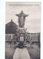 CPA   59          STEENVOORDE       STATUE DU SACRE COEUR        19 JUIN 1932 - Steenvoorde