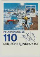 == DE MC Karte 1981 Polarforschung - 1981-2000