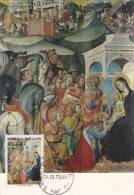 Carte-Maximum ITALIE  N° Yvert 1287 (BARTOLO DI FREDI - Adoration Des Mages) Obl Sp 1978 - Maximumkaarten