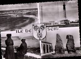 ÎLE DE SEIN _ MULTIES VUES _ CPSM GRAND FORMAT - Ile De Sein