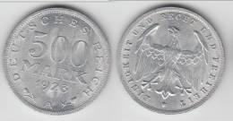 QUALITE **** ALLEMAGNE - GERMANY - 500 MARK 1923 A - WEIMAR REPUBLIC **** EN ACHAT IMMEDIAT - 200 & 500 Mark