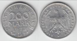 **** ALLEMAGNE - GERMANY - 200 MARK 1923 D - WEIMAR REPUBLIC **** EN ACHAT IMMEDIAT - 200 & 500 Mark