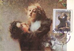 Carte-Maximum ITALIE  N° Yvert 1353 (CREMONA - Le Lierre) Obl Sp Ill 1er Jour 1978 - Maximumkaarten