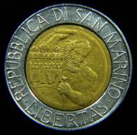 SAN MARINO 500 LIRE 1994 BIMETALLICA - San Marino