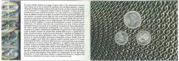NUMISMATICA - CENTENARIO FONDAZIONE BANCA D'ITALIA TRITTICO   EMISSIONE ANNO 1993 - L. 500 + 200 + 100 CONFEZIONE ZECCA - Gedenkmünzen